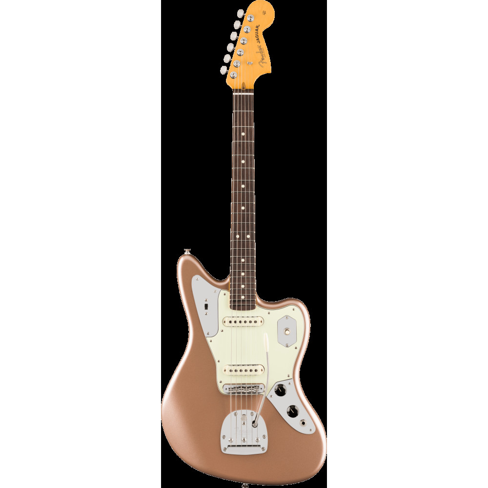 Электрогитара FENDER American Professional Classic Jaguar RW Faded Firemist Gold