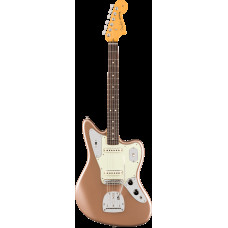 Электрогитара FENDER American Professional Classic Jaguar RW Faded Firemist Gold
