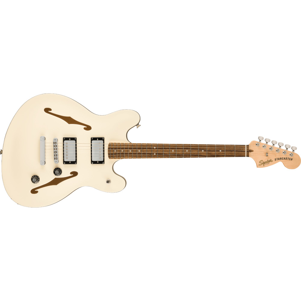 Электрогитара FENDER SQUIER Affinity Starcaster DLX LRL Olympic White