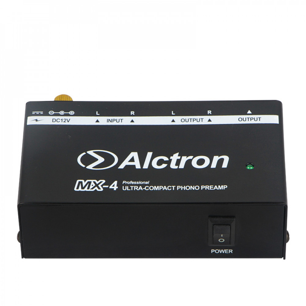 MX-4 Предусилитель-корректор для проигрывателей виниловых дисков, Alctron