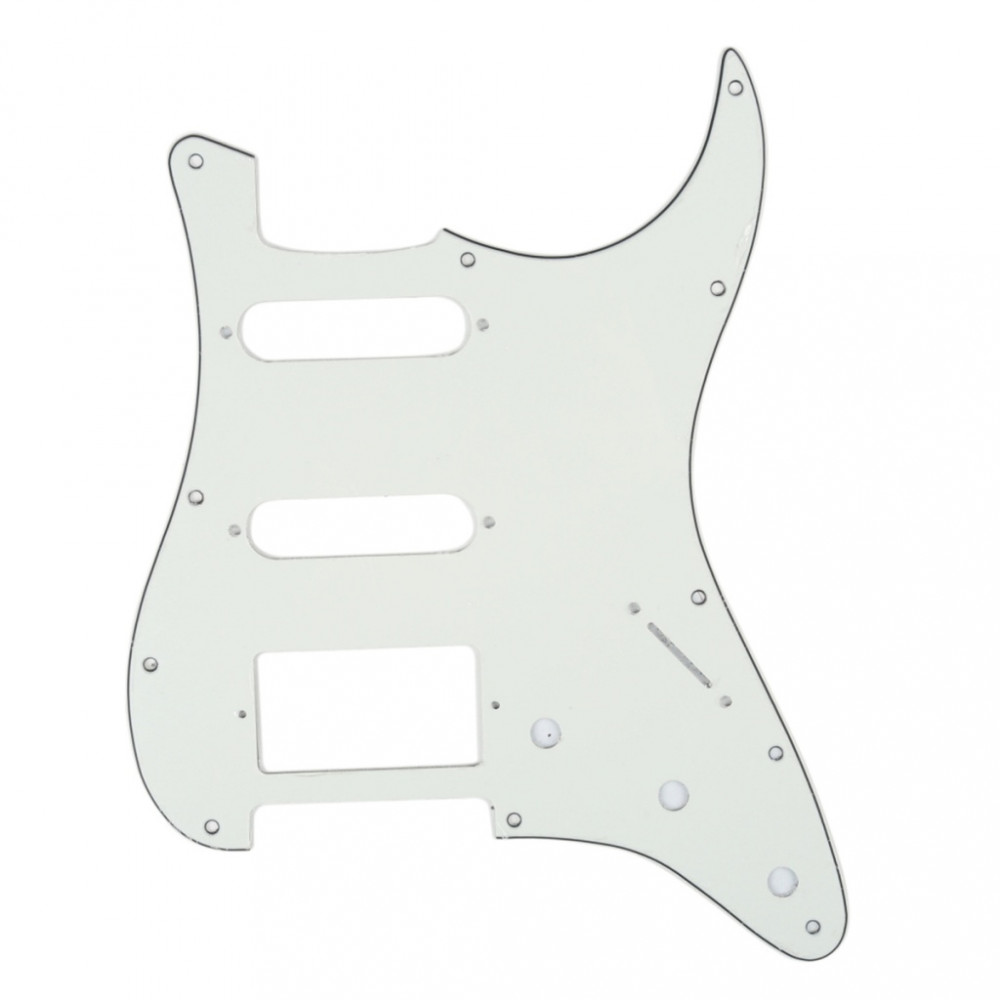 MX0312 Пикгард для электрогитары Fender Stratocaster, 3 слоя, белая, Musiclily