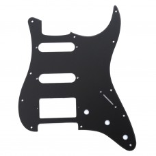 MX0315 Пикгард для электрогитары Fender Stratocaster HSS, 1 слой, черная, Musiclily