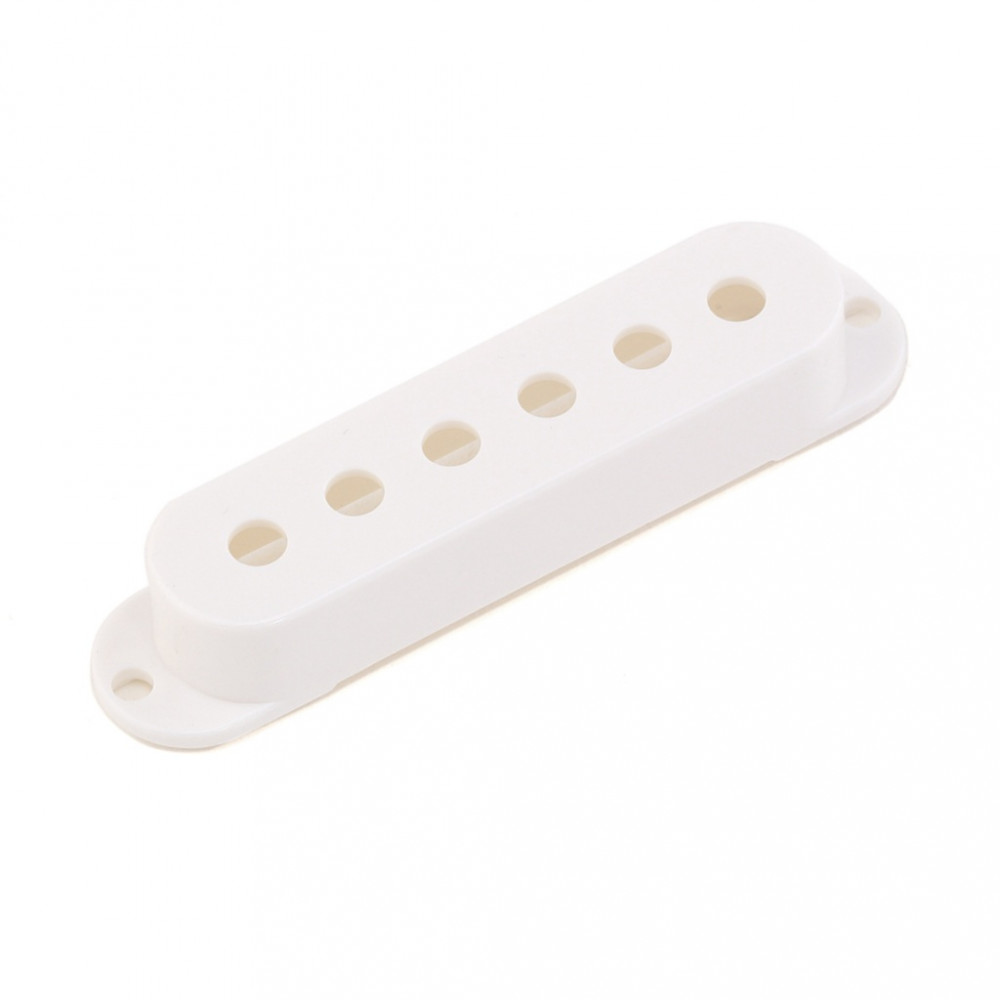 MX1205WH-3 Крышка звукоснимателя сингл Strat style, 50мм, белая, 3шт, Musiclily