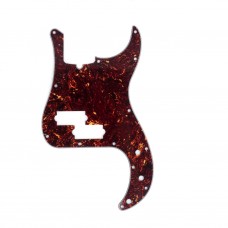 MX1303DT Пикгард для бас-гитары Precision Bass, 4 слоя, черепаший панцирь, Musiclily
