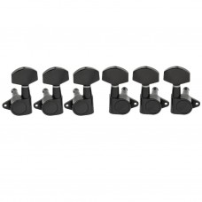 MX1348BK-3MX1349BK-3 Колки для гитары 3+3, черные, Musiclily