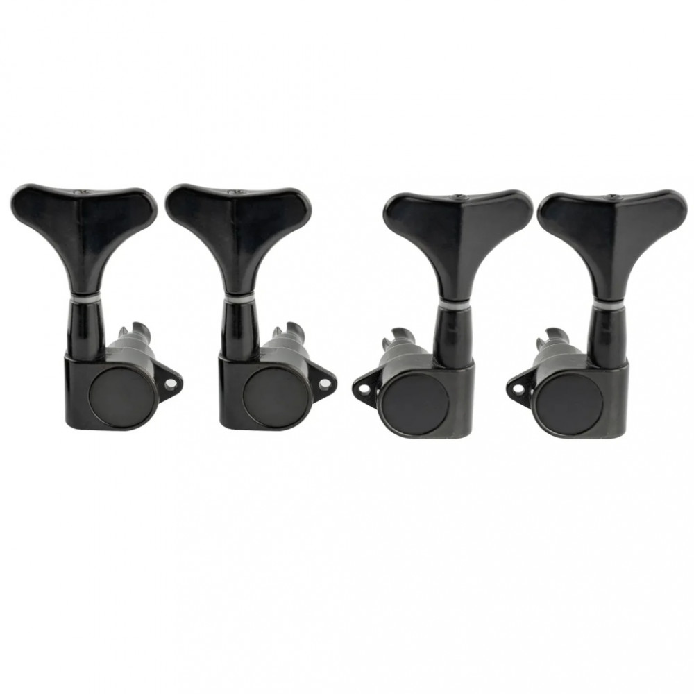 MX1357BK-2MX1358BK-2 Колки для бас-гитары 2+2, черные, Musiclily