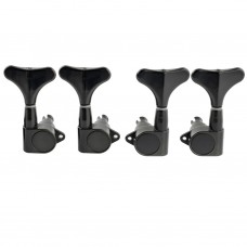MX1357BK-2MX1358BK-2 Колки для бас-гитары 2+2, черные, Musiclily
