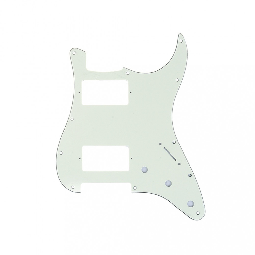 MX1379IV Пикгард для электрогитары Fender Stratocaster HH, 3 слоя, слоновая кость, Musiclily
