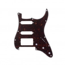 MX1380DT Пикгард для гитары Fender Stratocaster HSS, 4 слоя, черепаший панцирь, Musiclily
