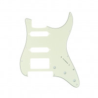 Пикгард для гитары Musiclily MX1380IV, Fender Stratocaster HSS, 3 слоя, слоновая кость