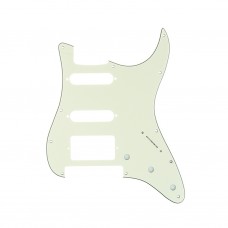 MX1380IV Пикгард для гитары Fender Stratocaster HSS, 3 слоя, слоновая кость, Musiclily