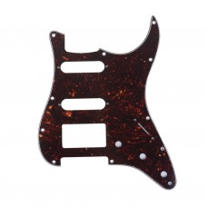 MX1382DT Пикгард для гитары Fender Stratocaster HSS, 4 слоя, черепаший панцирь, Musiclily