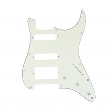 MX1382IV Пикгард для гитары Fender Stratocaster HSS, 3 слоя, слоновая кость, Musiclily