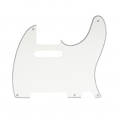 MX1410AW Пикгард для гитары Fender Telecaster, 3 слоя, состаренный белый, Musiclily