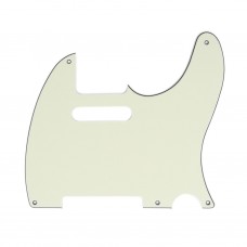 MX1410IV Пикгард для гитары Fender Telecaster, 3 слоя, цвет слоновой кости, Musiclily