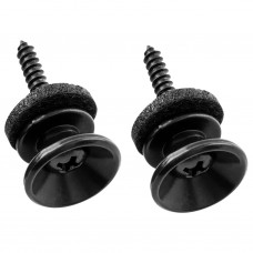 MX1897BK-2 Крепление ремня, черное, 2 шт, Musiclily