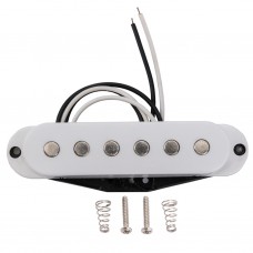 MX2295WH Звукосниматель сингл Strat, нек (neck), белый, Musiclily