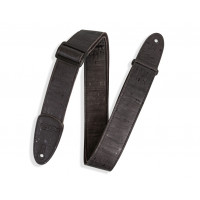 Ремень для гитары Levy's MX8-BLK Specialty Series, пробка, черный