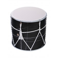 MZ-B10mbk Барабан кавказский 10", цвет черный мрамор, с чехлом, MEZZO