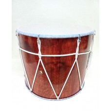 MZ-B14''LwcherK Барабан кавказский 14", красный лак, клееная мембрана, в чехле, MEZZO