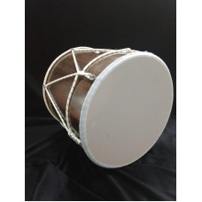 MZ-B14-LewK Барабан кавказский 14", лак эбеновое дерево, с чехлом, MEZZO
