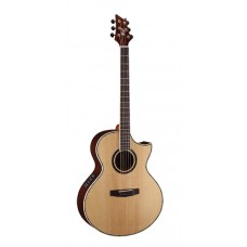 NDX-Baritone-NS NDX Series Электро-акустическая баритон гитара, с вырезом, Cort