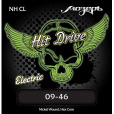 NH-CL Hit Drive Custom Light Комплект струн для электрогитары, 9-46, Мозеръ