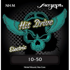 NH-M Medium Hit Drive Комплект струн для электрогитары, 10-50, Мозеръ