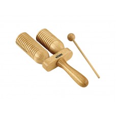 NINO560 Агого двойной, деревянный, Nino Percussion