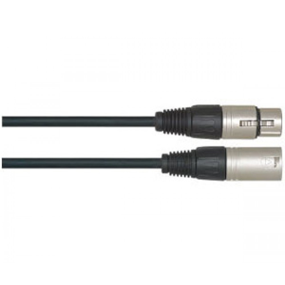 NML-20 Микрофонный кабель XLRm-XLRf 6м LEEM