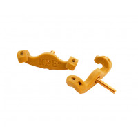 Крепление для мостика скрипки Kapaier NO.390B, 1/2-1/8 (комплект 2 шт)