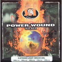 Струны для 5-струнной бас-гитары SIT NR545125L Power Wound Nickel, Light, 45-125