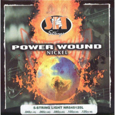 Струны для 5-струнной бас-гитары SIT NR545125L Power Wound Nickel, Light, 45-125