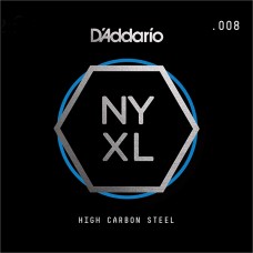 NYS008 NYXL Отдельная струна для гитары, сталь, .008, D'Addario
