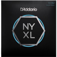 NYXL1152 NYXL Комплект струн для электрогитары, MTop / HBottom, 11-52, D'Addario 