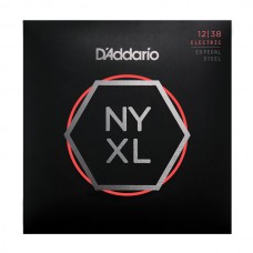 NYXL1238PS NYXL Комплект струн для педальной слайд-гитары E-9, Custom Medium, 12-38, D'Addario