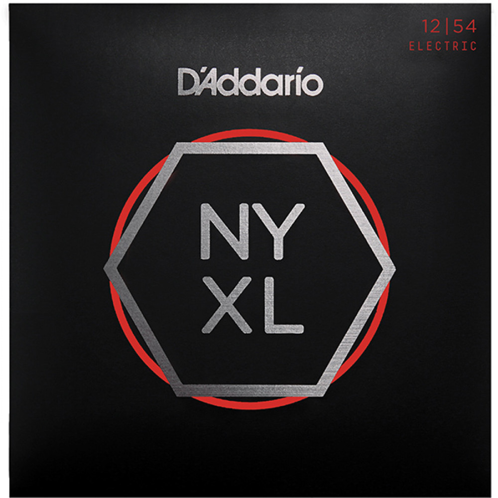 NYXL1254 NYXL Комплект струн для электрогитары, Heavy, 12-54, D'Addario 