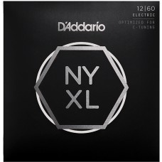 NYXL1260 NYXL Комплект струн для электрогитары, Extra Heavy, 12-60, D'Addario 