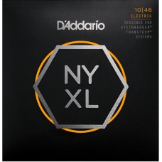 NYXLS1046 NYXL Комплект струн для электрогитары, шарики на концах, Regular Light, 10-46, D'Addario