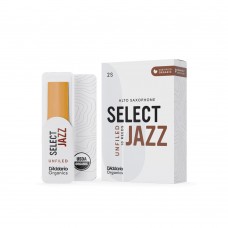 ORRS10ASX2S Organic Select Jazz Unfiled Трости для саксофона альт, размер 2S, 10шт, D'Addario