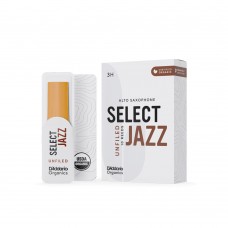 ORRS10ASX3H Organic Select Jazz Unfiled Трости для саксофона альт, размер 3H, 10шт, D'Addario