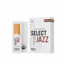 ORRS10ASX4M Organic Select Jazz Unfiled Трости для саксофона альт, размер 4M, 10шт, D'Addario
