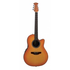 Applause AB24-HB Balladeer Mid Cutaway Honey Burst электроакустическая гитара с вырезом