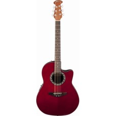 Applause AB24-RR Balladeer Mid Cutaway Ruby Red электроакустическая гитара с вырезом