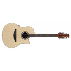 APPLAUSE AB2412II-4 Balladeer Mid Cutaway Natural 12-струнная электроакустическая гитара