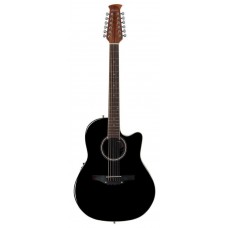 APPLAUSE AB2412II-5 Balladeer Mid Cutaway Black 12-струнная электроакустическая гитара