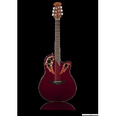 Applause AE44-RR Elite Mid Cutaway Ruby Red электроакустическая гитара с вырезом