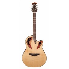Ovation CE44-4 Celebrity Elite Mid Cutaway Natural электроакустическая гитара с вырезом