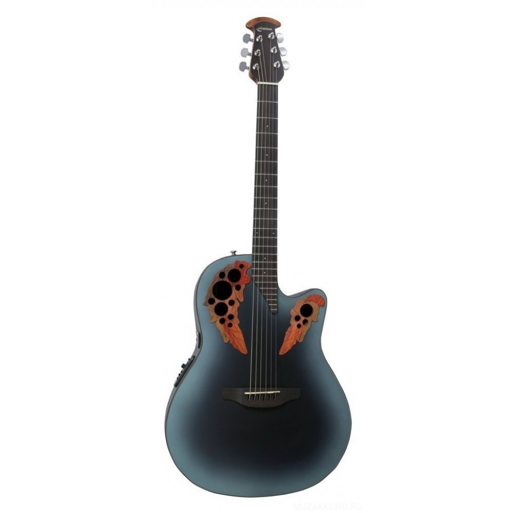Ovation CE44-RBB Celebrity Elite Mid Cutaway Reversed Blueburst электроакустическая гитара