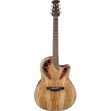 OVATION CE44P-SM Celebrity Elite Plus Mid Cutaway Natural Spalted Maple электроакустическая гитара